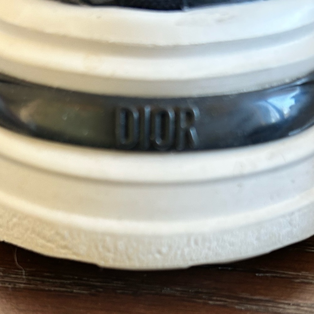 Dior - D-Wander Deep Blue Dior Oblique Technical Fabric Slip On Sneakers - Picture 9 of 15